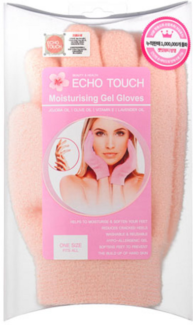에코터치 모이스쳐라이징 겔 글로브, 1개, 250g