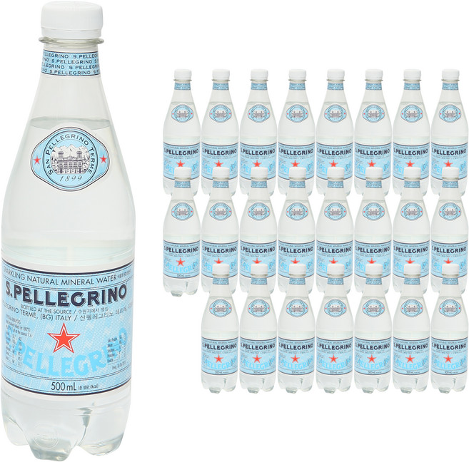 산펠레그리노 탄산수, 500ml, 24개