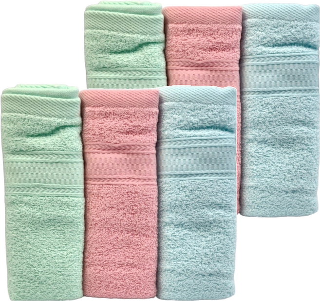 non-no 儂儂 最乾淨毛巾組, 顏色隨機, 2組