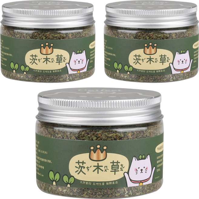 Catfeet 茨木草 特級貓薄荷, 貓薄荷 金, 110ml, 3罐