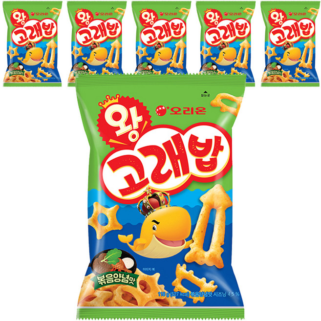 ORION 好麗友 鯨魚王脆餅, 118g, 6包