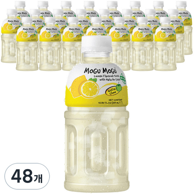 모구모구 주스 레몬맛, 320ml, 48개