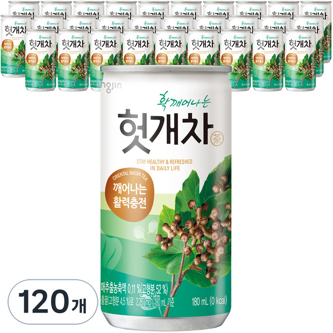 웅진 헛개차, 180ml, 120개