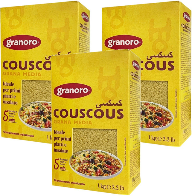 그라노로 쿠스쿠스, 1kg, 3개