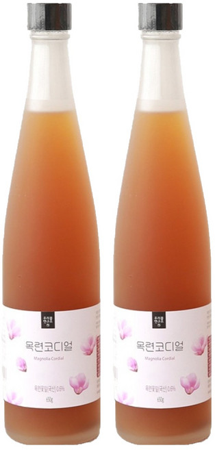 우리꽃연구소 대용량 목련코디얼, 650g, 1개입, 2개