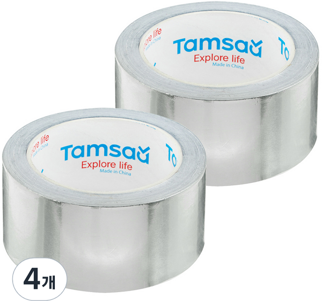 탐사 은박 알루미늄 호일 테이프 23m, 4개