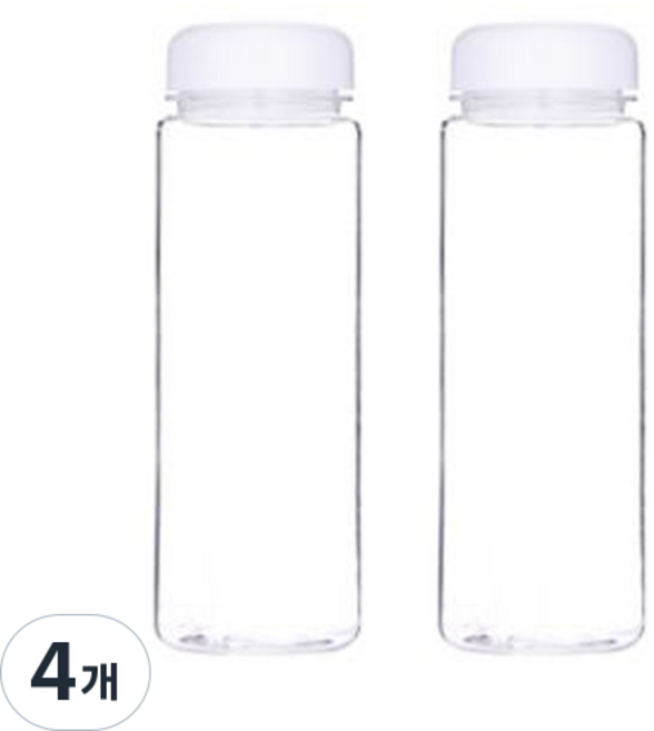 보틀트리 마이보틀 패트, 화이트, 500ml, 4개