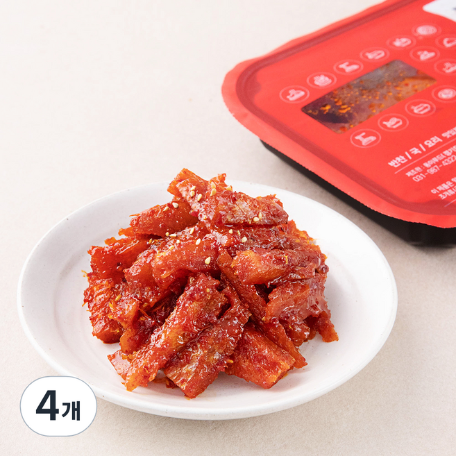 황태채 무침, 250g, 4개