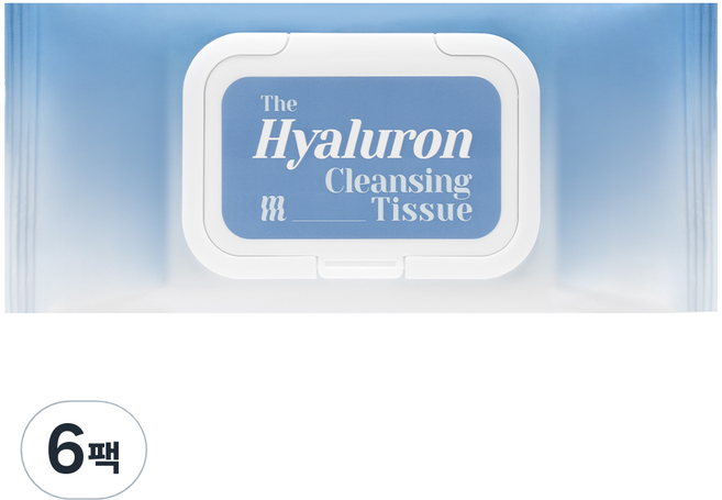 머지 더 히알루론산 딥 클렌징 티슈, 100매입, 6개