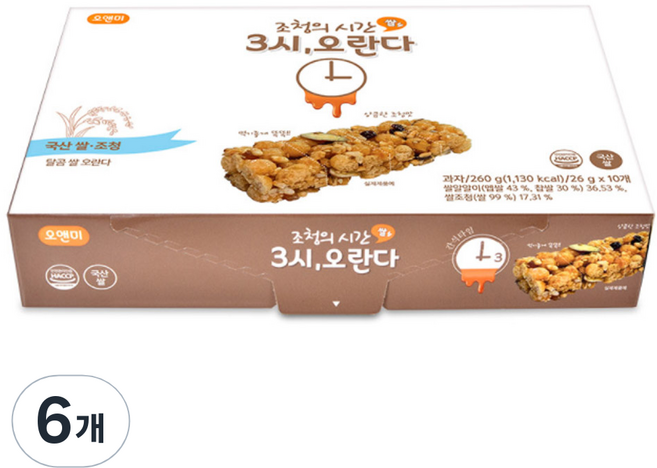 오앤미 달곰쌀 오란다, 26g, 60개