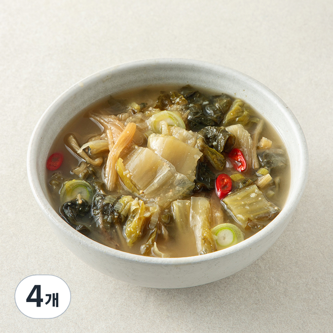 비움반찬 시래기 된장국, 500g, 4개