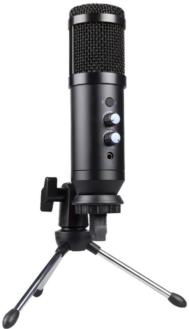 FOXXRAY 狐鐳 黑帝斯響狐USB電競麥克風 心型指向收音 ECHO回音功能, FXR-SUM-09