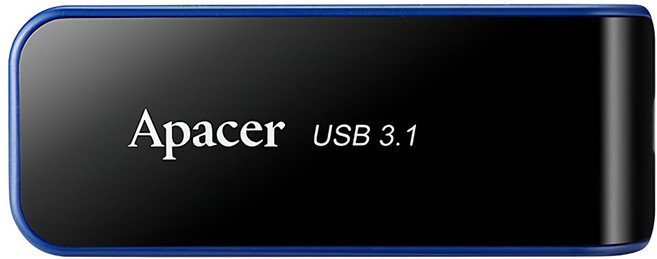 Apacer 宇瞻 USB 3.1 隱藏式推鈕隨身碟 AH356, 64GB, 1個