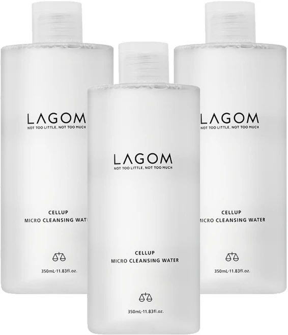 라곰 셀럽 마이크로 클렌징 워터, 3개, 350ml - 쿠팡