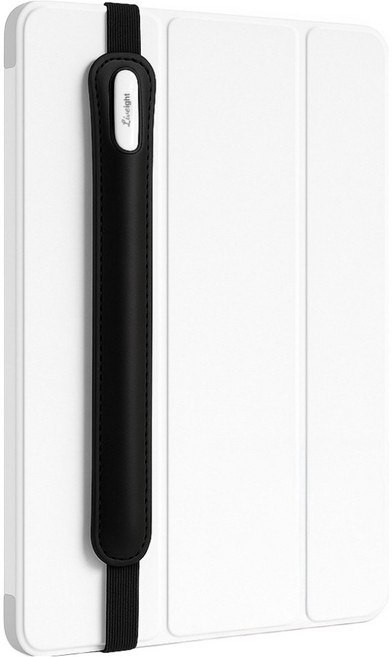 리브에잇 테블릿 펜 보관 탄성 밴드 가죽 케이스 15 x 195 mm, 블랙, 1개