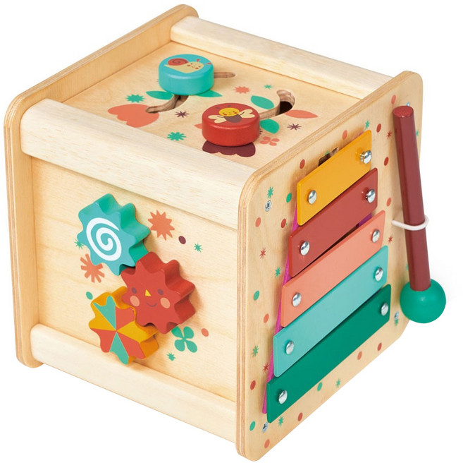 mentari 多功能感統益智箱 2歲以上, 多色, 1盒