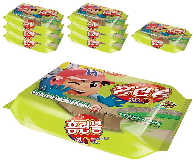 해태제과 홈런볼 초코, 41g, 8개