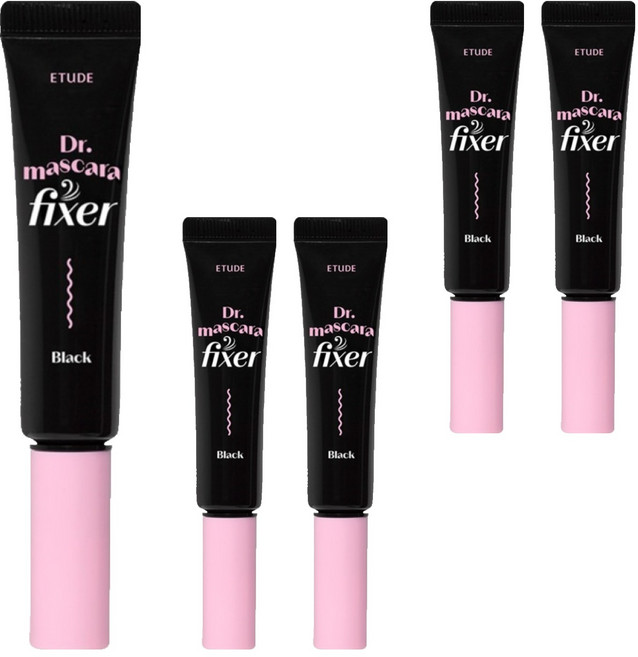 에뛰드 뉴 닥터 마스카라 픽서 6g, 블랙, 5개