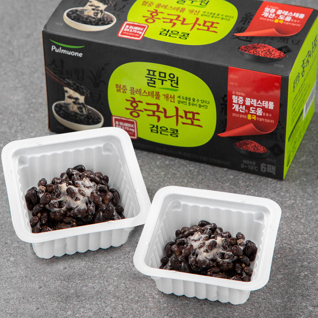 풀무원 홍국나또, 43g, 6개입, 1박스