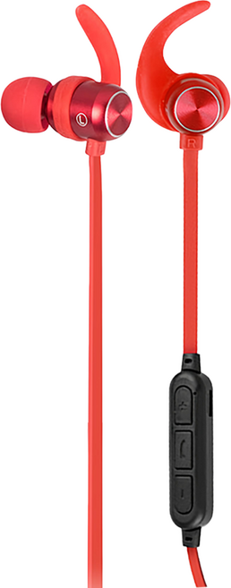 aibo Bluetooth 5.0 入耳式 無線耳機 磁吸 運動 麥克風 Water-resistant 5H Playtime 紅色 LY-MIC-BTM1