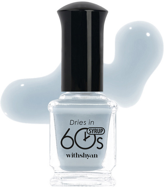 위드샨 60초 매니큐어, M118에어리시럽, 9ml, 1개