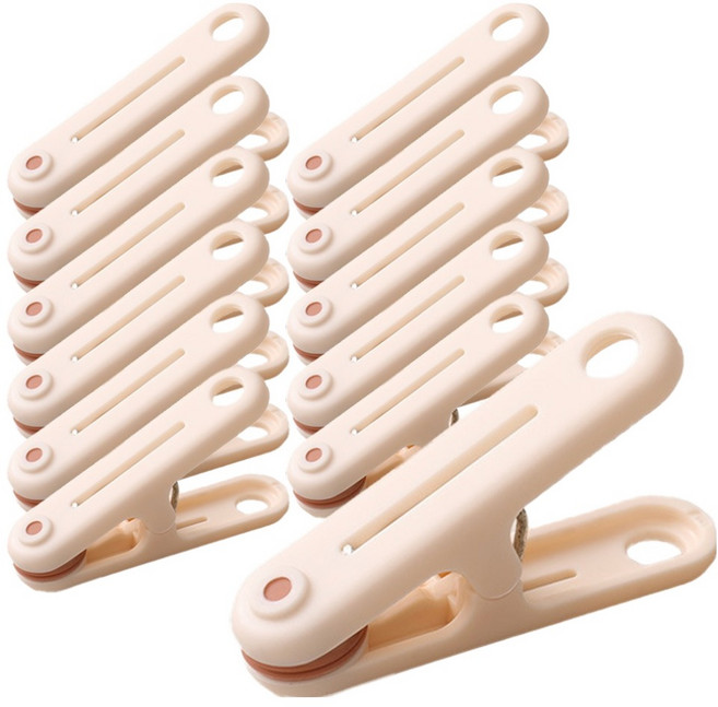 하우즈룸 자국없는 빨래집게, 핑크, 12개