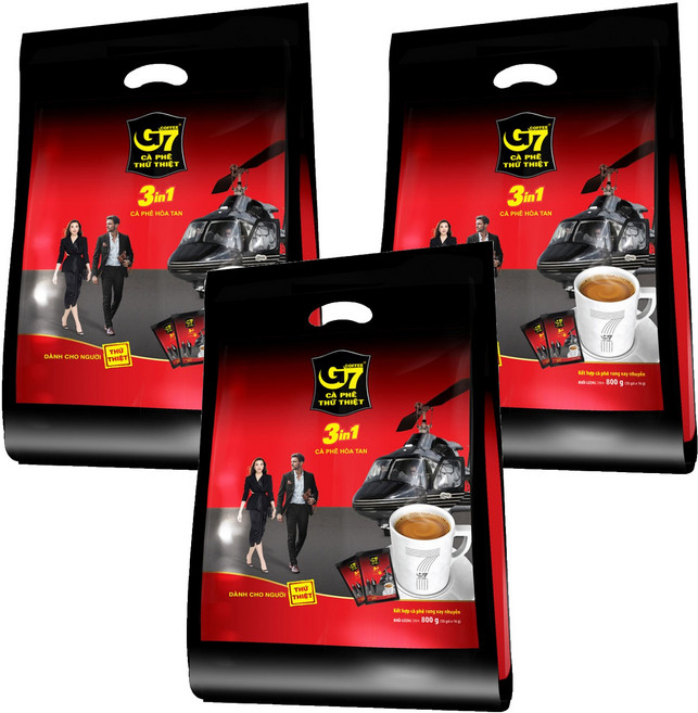 G7 三合一咖啡, 16g, 50包, 3袋