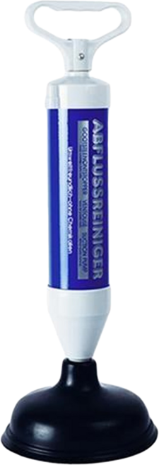 巧巧 真空式疏通器, 藍色, 1支