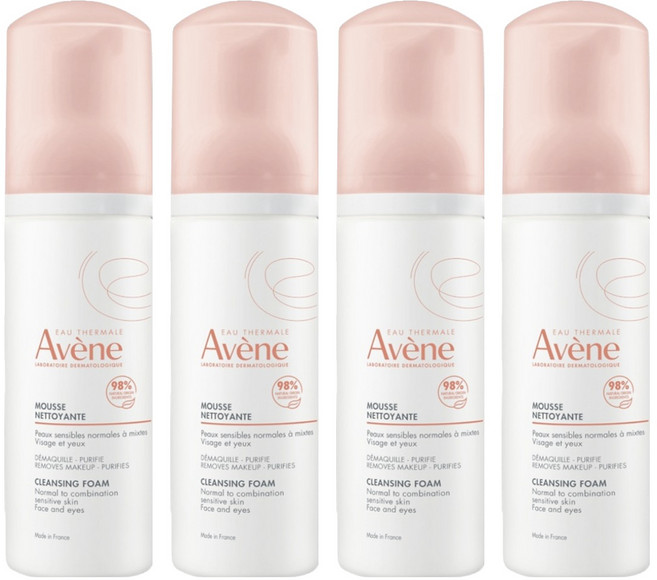 아벤느 젠틀 포밍 클렌저, 150ml, 4개