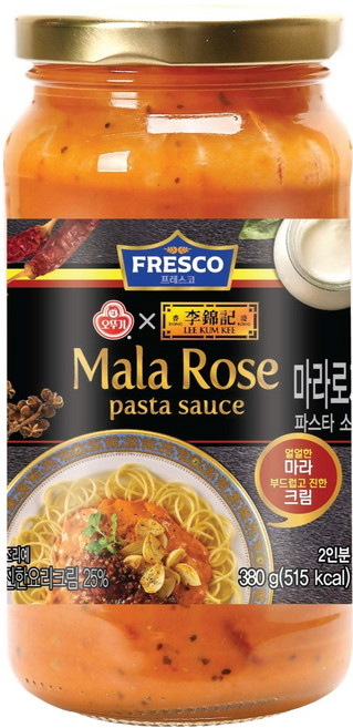 오뚜기 프레스코 파스타소스 마라로제, 380g, 1개