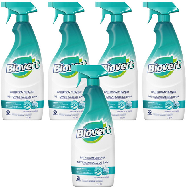 바이오벌트 프리미엄 욕실클리너, 5개, 715ml