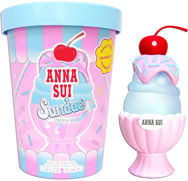 ANNA SUI 安娜蘇 台灣公司貨 Sundae PRETTY PINK, 1個, 50ml