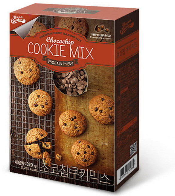 브레드가든 초코칩쿠키믹스, 320g, 1개