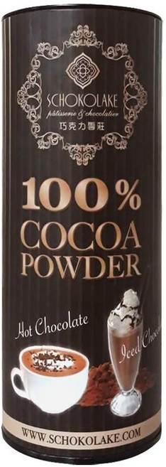SCHOKOLAKE 巧克力雲莊 100%可可粉, 125g, 1罐, 1罐