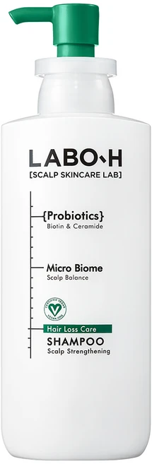 라보에이치 두피강화 클리닉 탈모증상완화 약산성 샴푸, 400ml, 1개 - 쿠팡