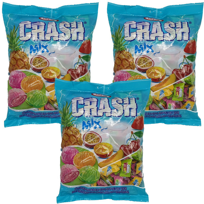 타야스 크래쉬 믹스 4가지 맛, 1kg, 3개