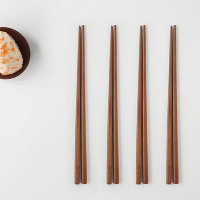 니코트 우드젓가락, 베이직, 젓가락 4p, 4개
