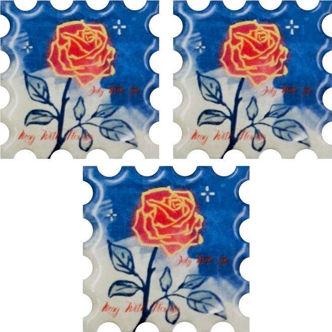 CARD LOVER 信的戀人 壓克力夾子 夜嗅薔薇, 3個