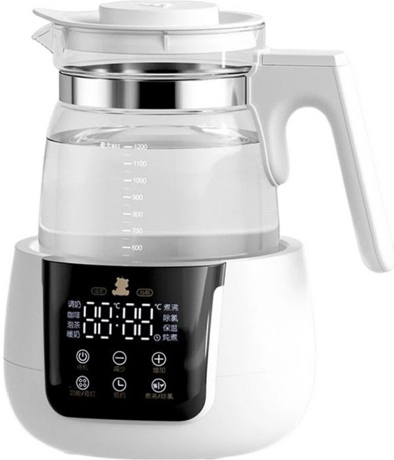 Snow Bear 小白熊 智雅 多功能恆溫調乳器 Set 解凍/溫奶/消毒 食品級安全材質 1.2L LED面板設定