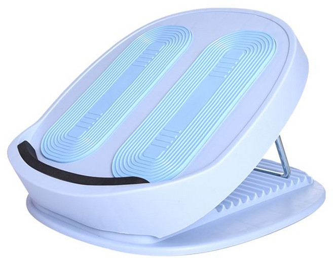 LDX 十五段式按摩瑜珈伸展拉筋板, 藍色