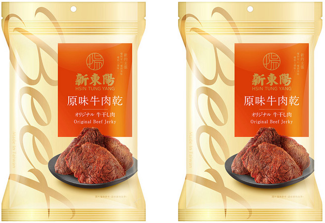 新東陽 原味牛肉乾, 210g, 2包