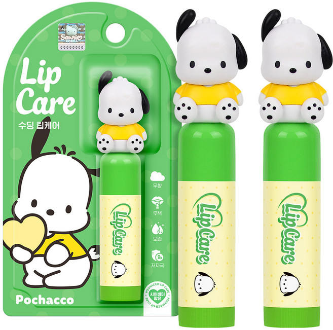 포차코 립케어 4.5g, 2개