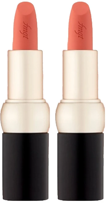 fmgt 뉴 볼드 벨벳 립스틱, 2개, 21호 커버 오렌지 - 쿠팡