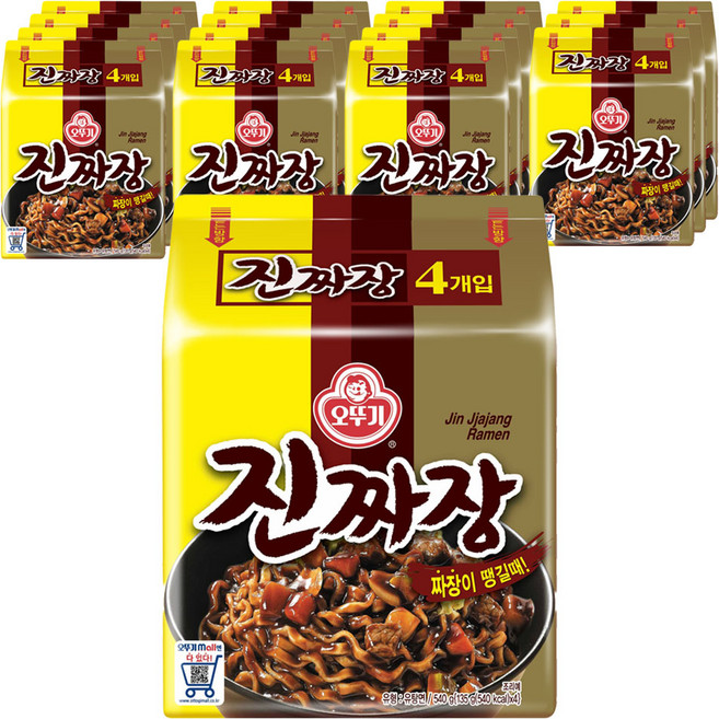 오뚜기 진짜장 라면 135g, 64개