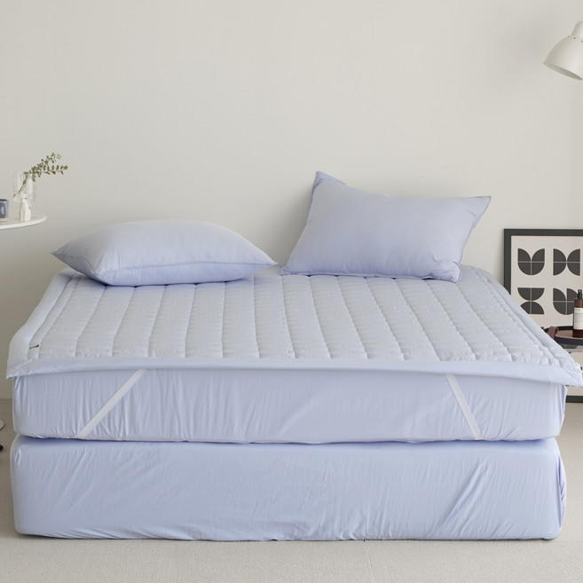 누비지오 국내제조 스르륵 알러지케어 침대패드, 소다