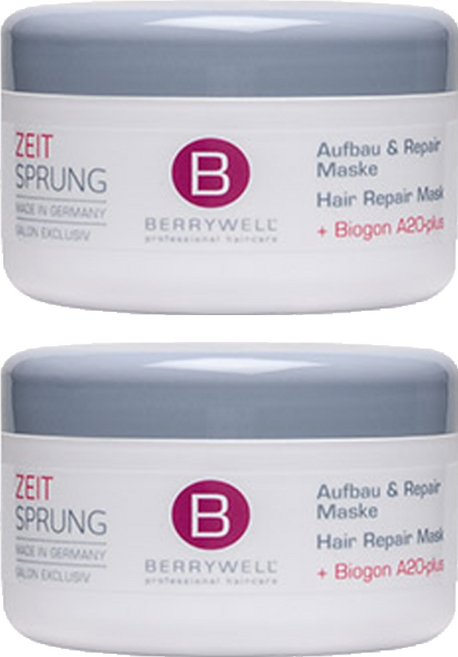 BERRYWELL 리페어 헤어 마스크, 200ml, 2개