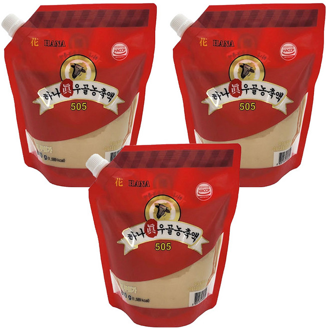 토호식품 하나 진우골농축액 505, 840g, 3개