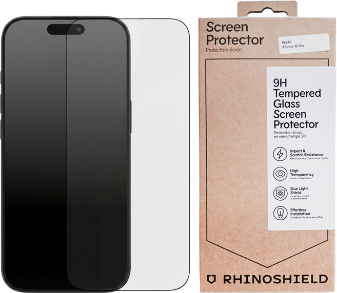 RHINOSHIELD 犀牛盾 高透黑邊抗藍光玻璃保護貼, 1個