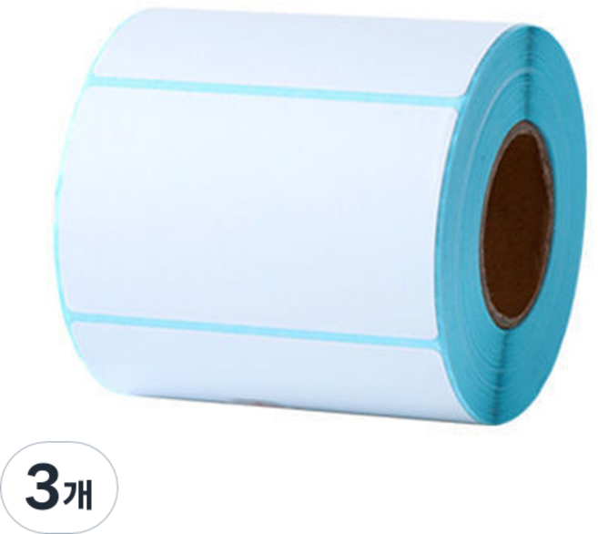순잠 프린터용 감열 라벨지 80 x 50 mm, 500칸, 3개