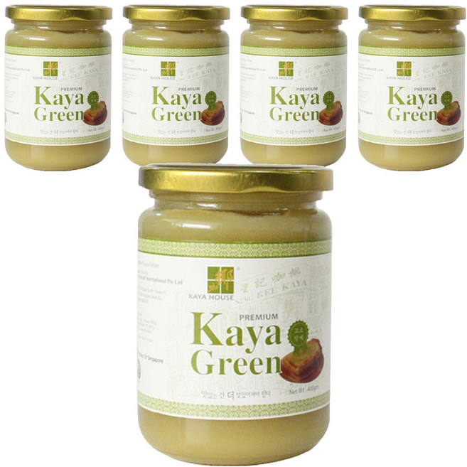 KAYA HOUSE 咖椰 咖椰醬 Green, 400g, 5罐